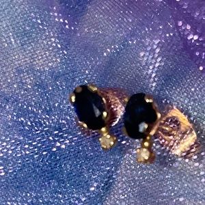 Sapphire earrings